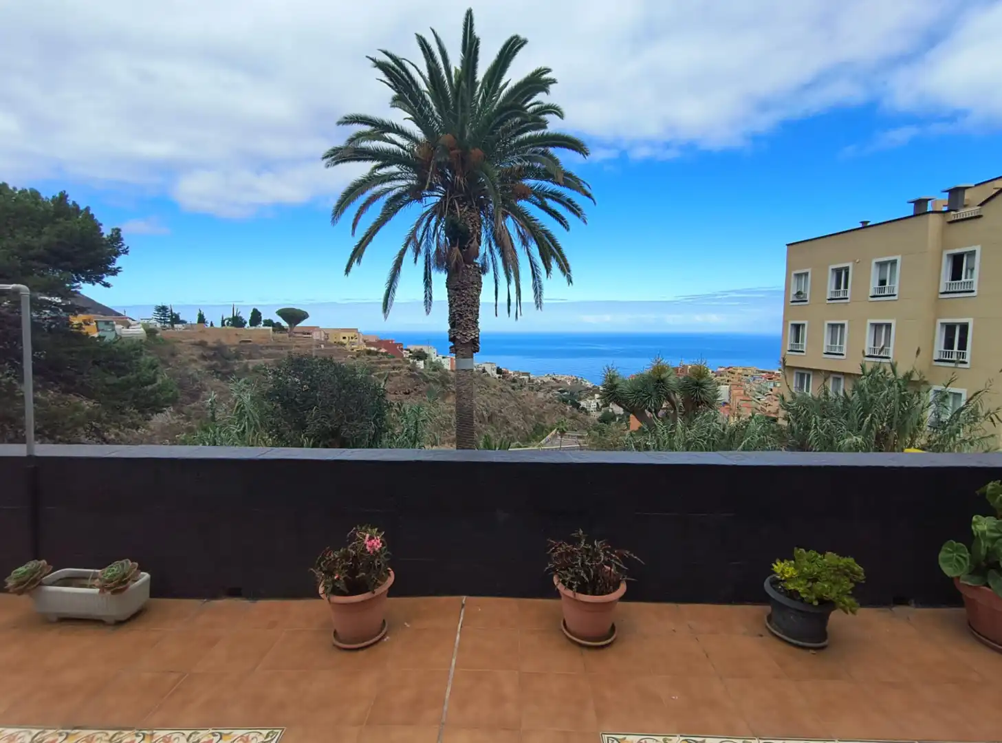 Vista exterior de Casa o chalet en venta en Los Realejos con Jardín privado, Terraza y Amueblado