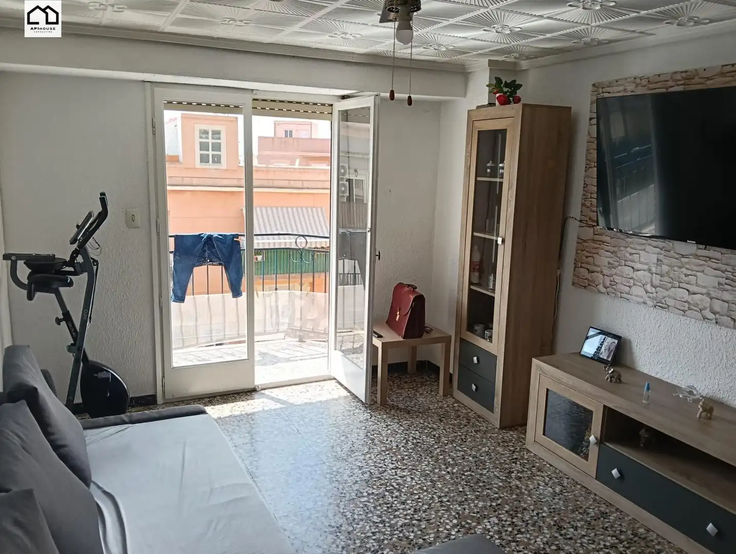 Dormitori de Apartament de lloguer en Elche / Elx amb Terrassa, Traster i Moblat