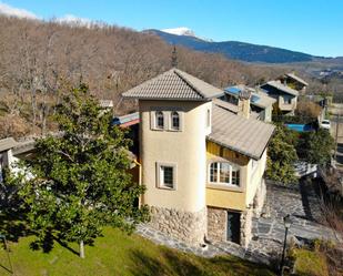 Exterior view of House or chalet to rent in Cercedilla  with Heating and Private garden