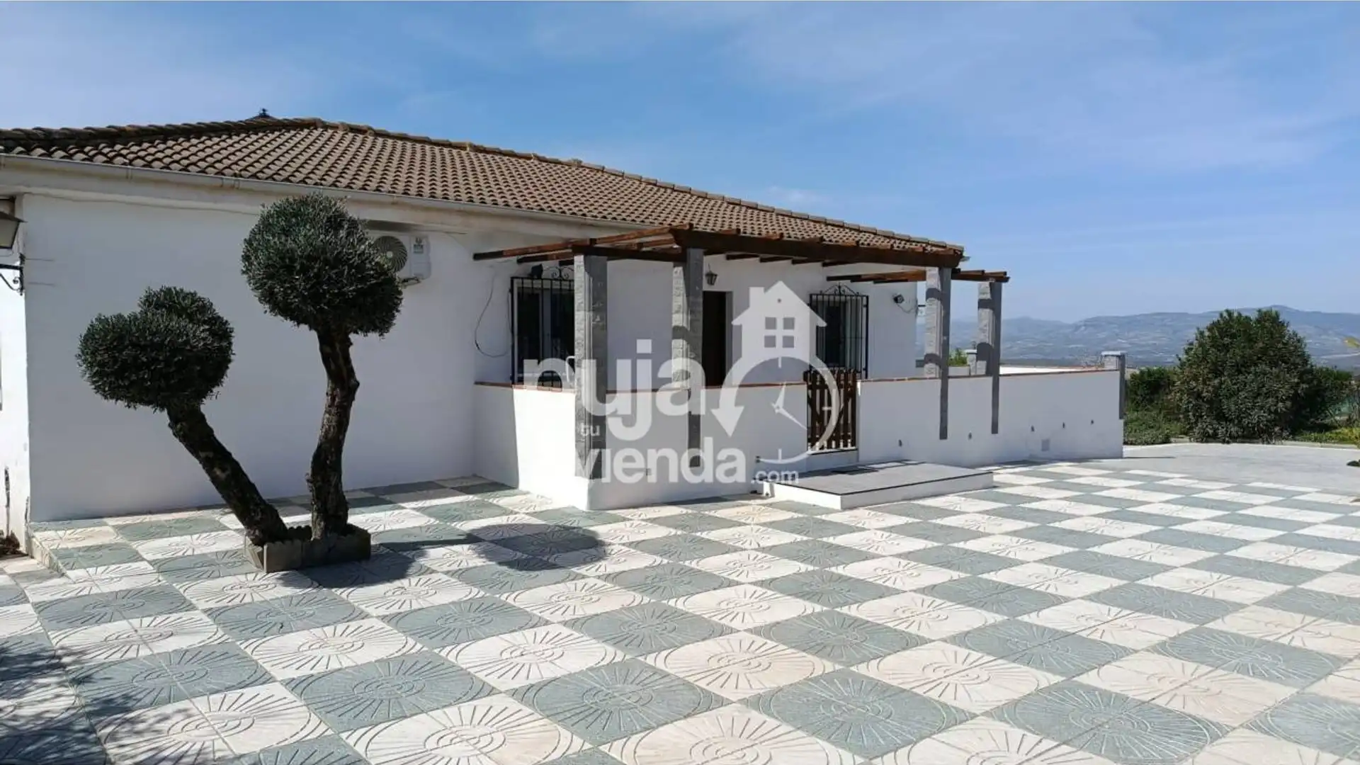 Exterior view of Houses for sale in Moraleda de Zafayona  with Air Conditioner, Heating and Private garden