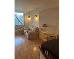 Living room of Flat to rent in Terrassa  with Heating, Private garden and Parquet flooring