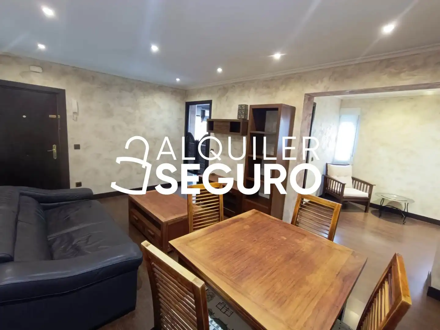 Wohnzimmer von Wohnung zur Miete in Getafe mit Klimaanlage und Möbliert