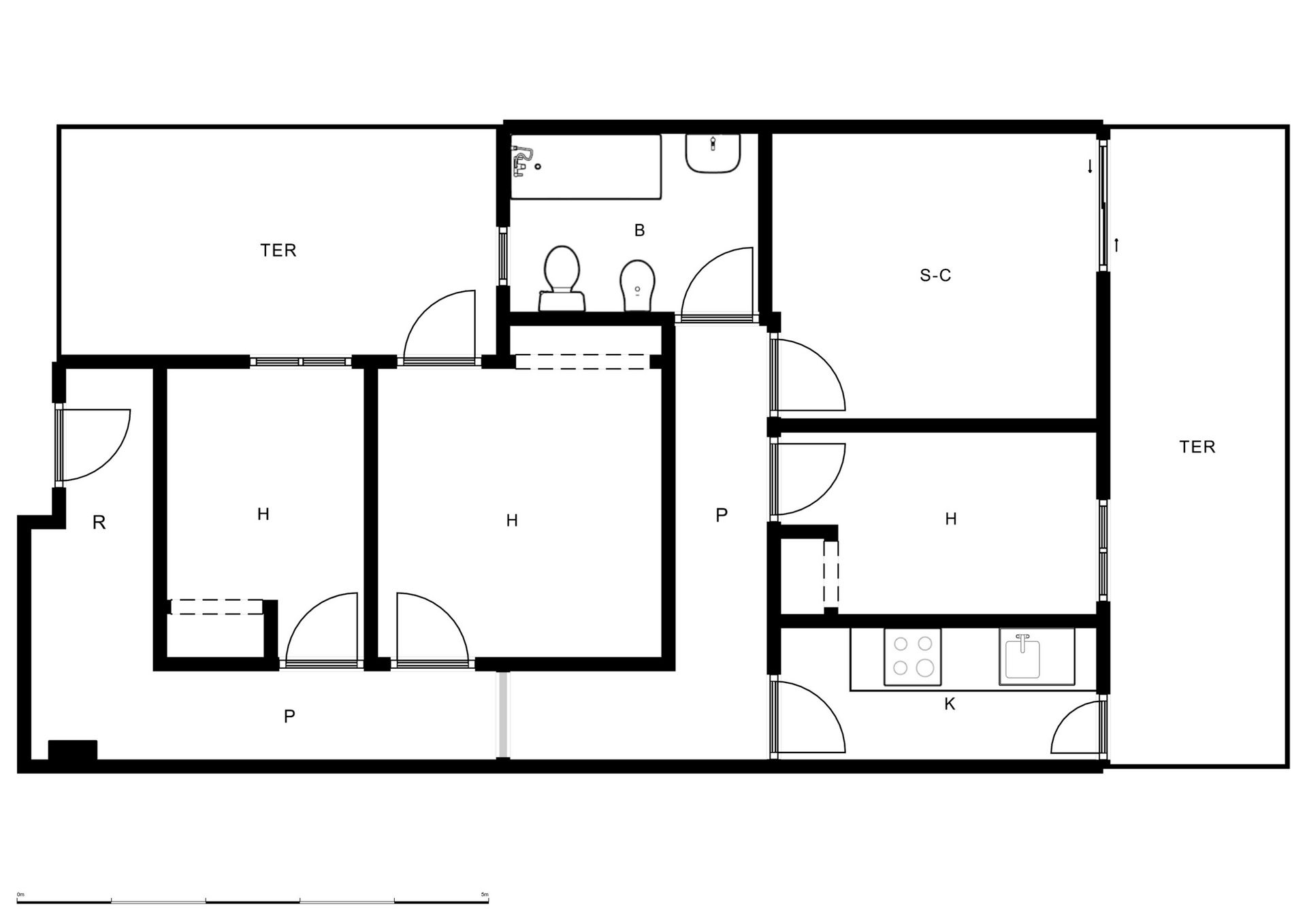Pis de lloguer en  Valencia Capital amb Forn i Es permeten mascotes