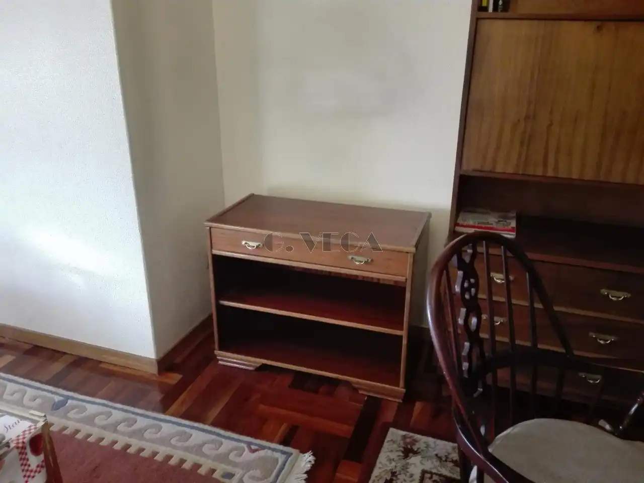 Bedroom of Flat for rent in Vigo   with Heating, Parquet flooring and Furnished