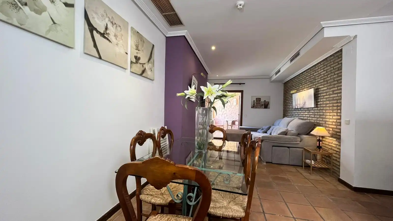 Esszimmer von Wohnung zum Verkauf in San Fernando mit Klimaanlage, Terrasse und Alarm