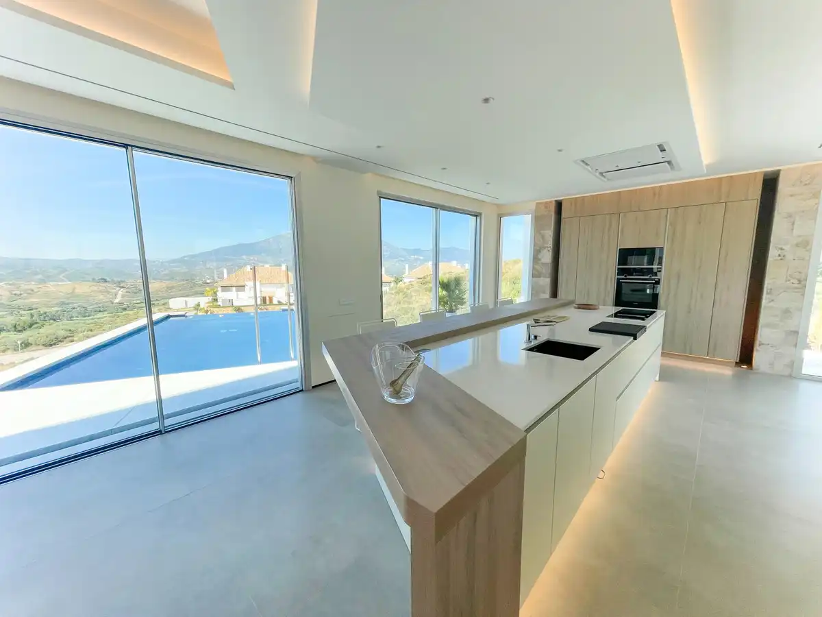 Kitchen of Houses for sale in Mijas  with Air Conditioner, Private garden and Terrace