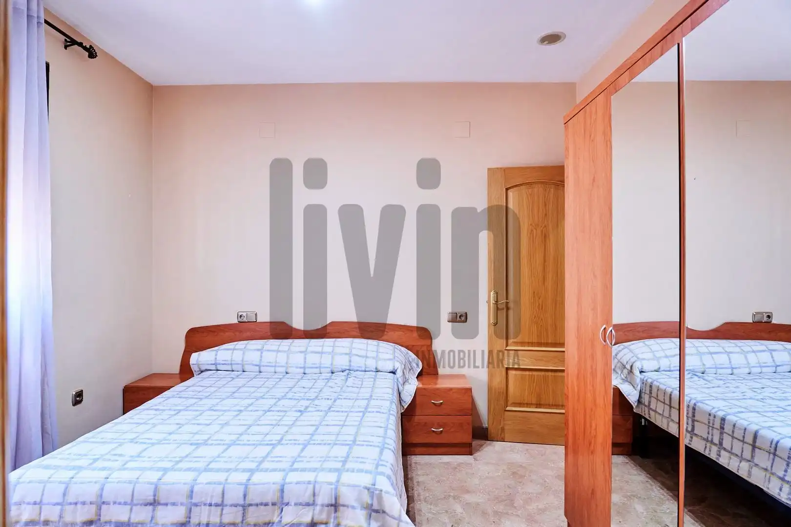 Schlafzimmer von Wohnung zur Miete in La Guardia de Jaén mit Klimaanlage und Gemeinschaftspool