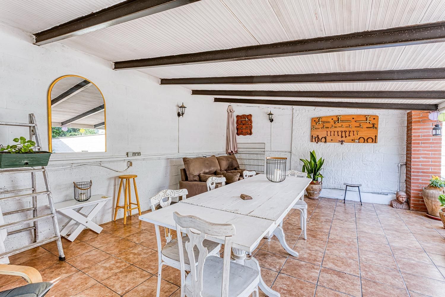 Terraza de Casa o chalet en venta en La Torre de Claramunt con Aire acondicionado, Calefacción y Jardín privado