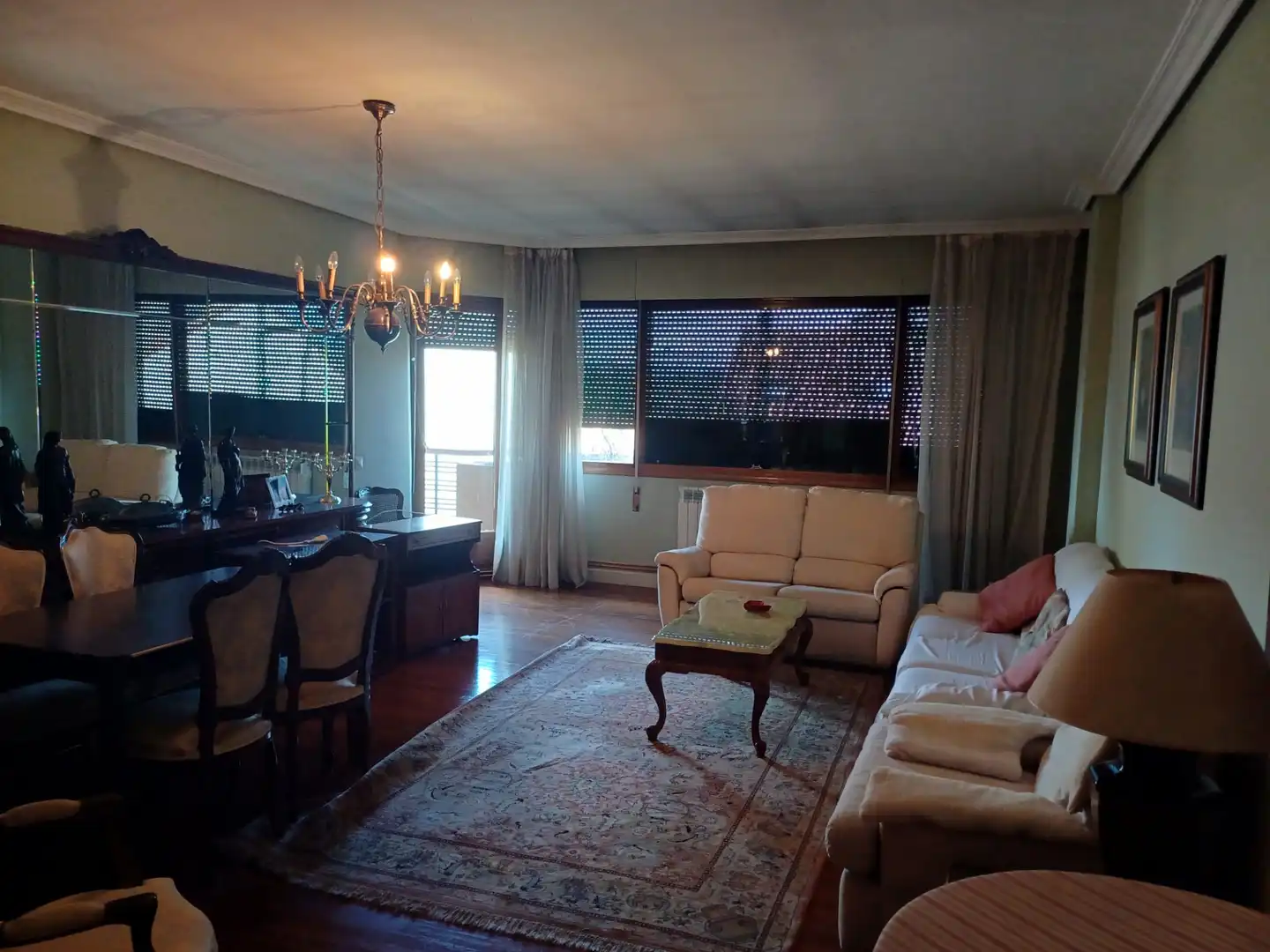 Living room of Duplexes for sale in Calahorra  with Heating, Parquet flooring and Terrace