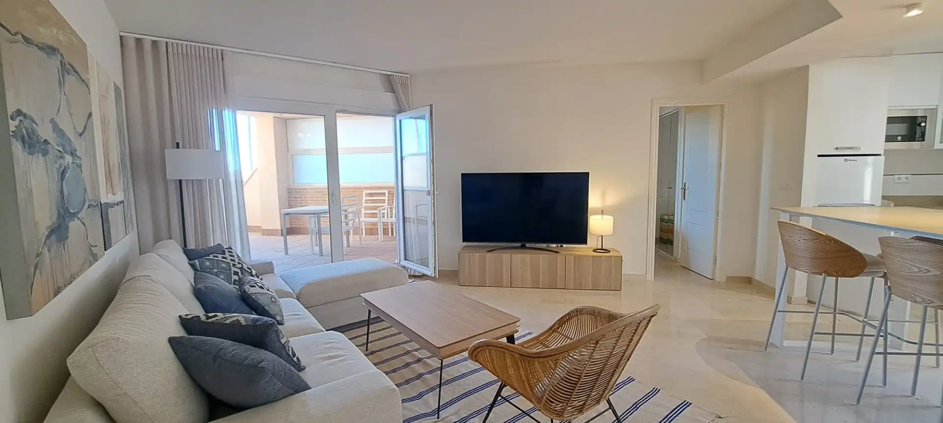 Living room of Apartments for sale in Dénia  with Air Conditioner, Heating and Terrace