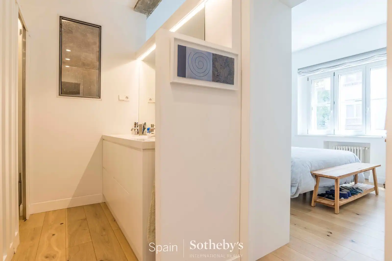 Badezimmer von Wohnungen zum Verkauf in Madrid mit Klimaanlage, Heizung und Abstellraum