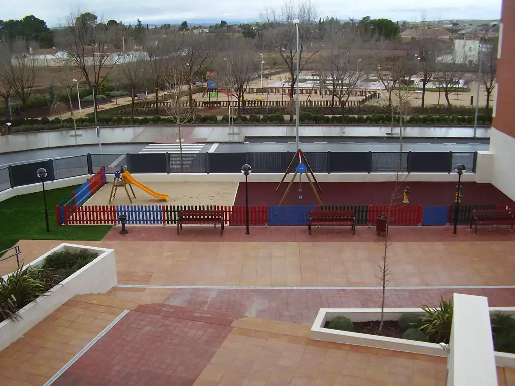 Terrace of Apartments for sale in Ciudad Real  with Air Conditioner, Heating and Parquet flooring
