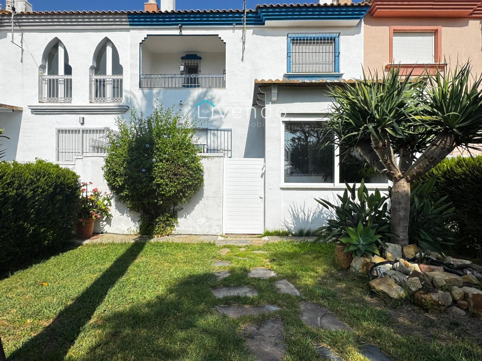 Garden of Single-family semi-detached for sale in Zahara de los Atunes  with Heating, Terrace and Furnished