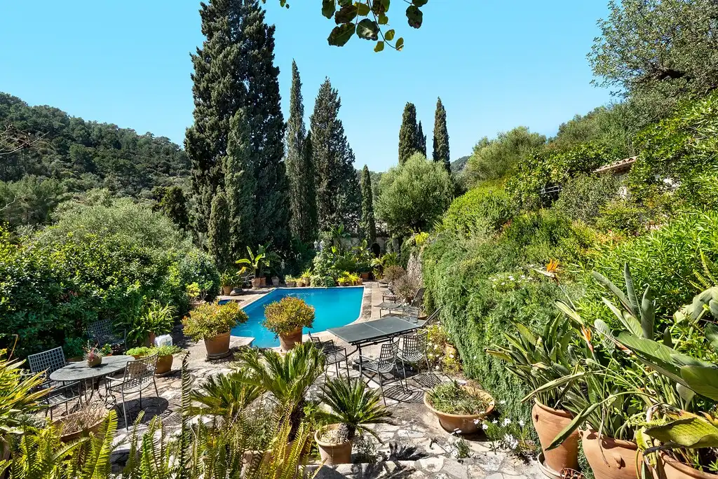Garden of Country homes for sale in Mancor de la Vall  with Private garden, Terrace and Swimming Pool