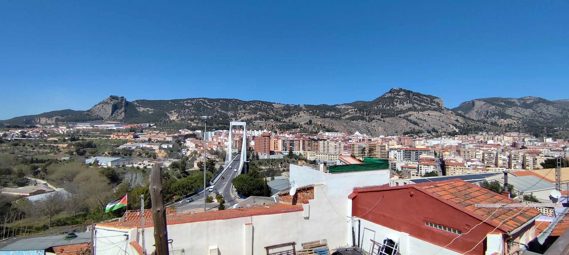 Exterior view of Flat for sale in Alcoy / Alcoi  with Air Conditioner, Terrace and Furnished