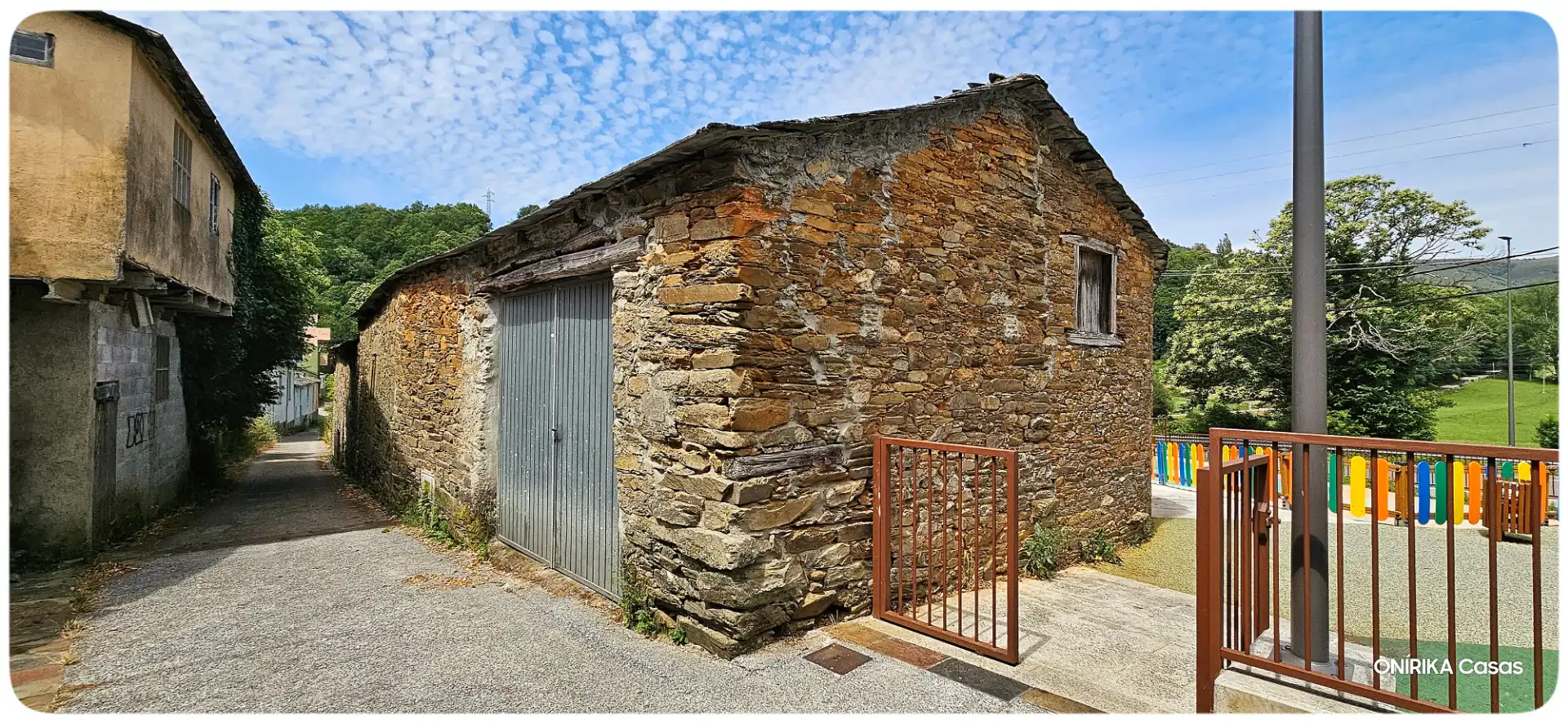 Vista exterior de Casa o chalet en venta en Triacastela con Jardín privado, Trastero y Balcón