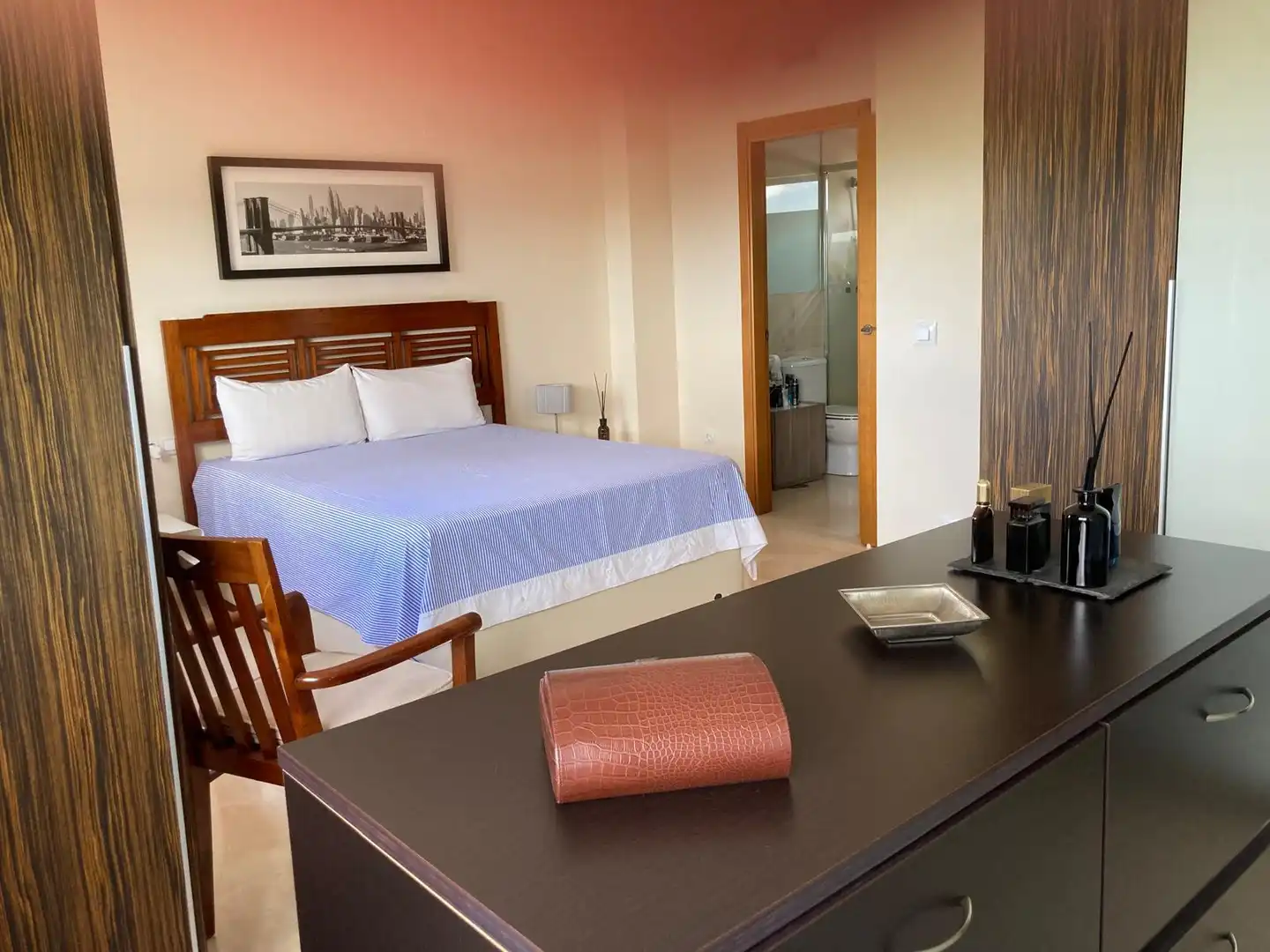 Habitación de Casa adosada en venta en La Nucia con Aire acondicionado, Jardín privado y Terraza