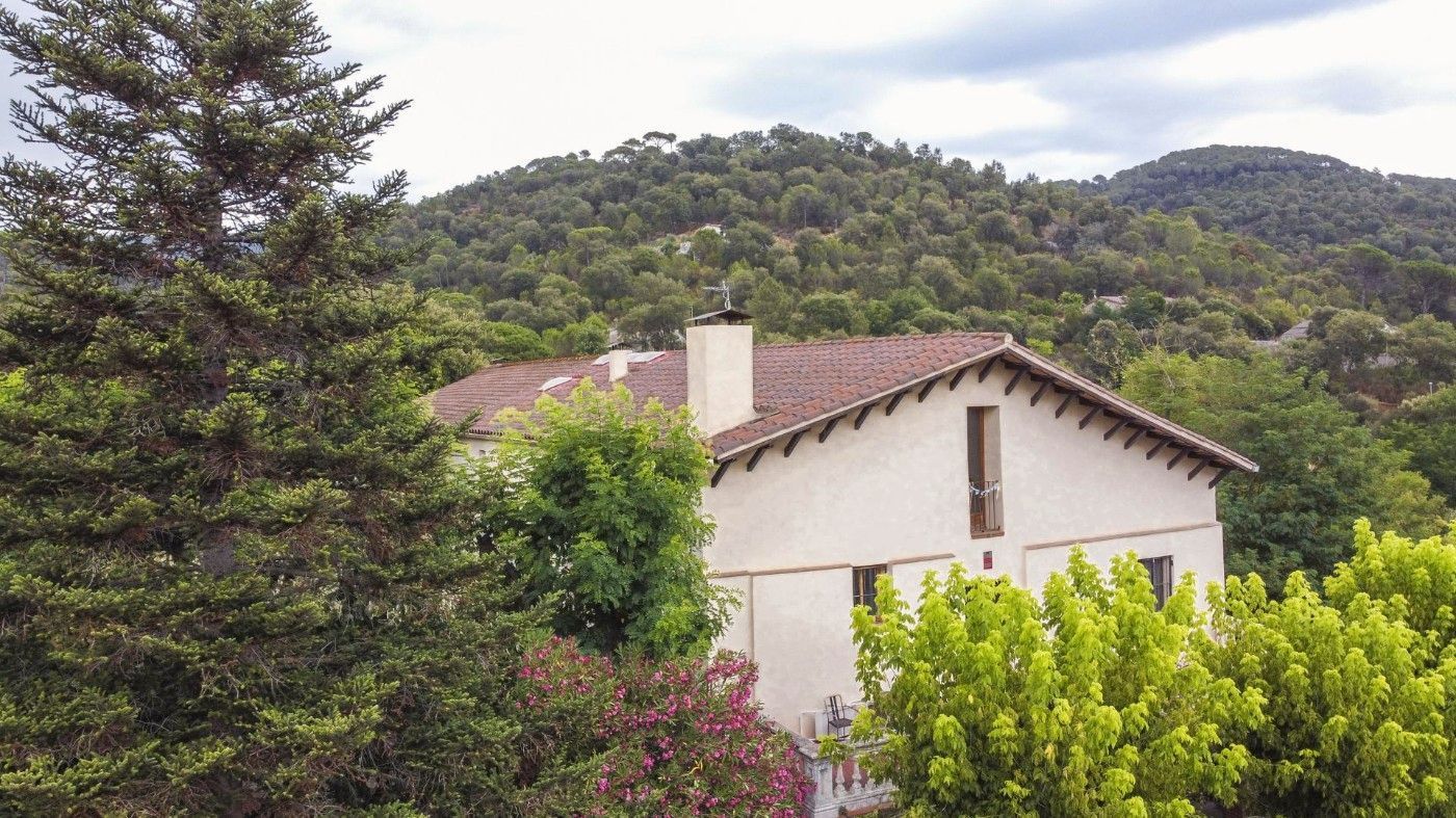 Exterior view of House or chalet for sale in Sant Feliu de Buixalleu  with Terrace, Storage room and Community pool