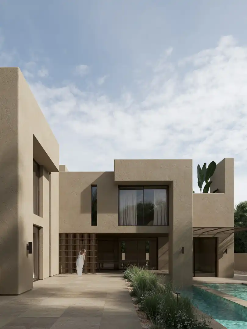 Vista exterior de Casa o chalet en venta en La Nucia con Calefacción y Piscina