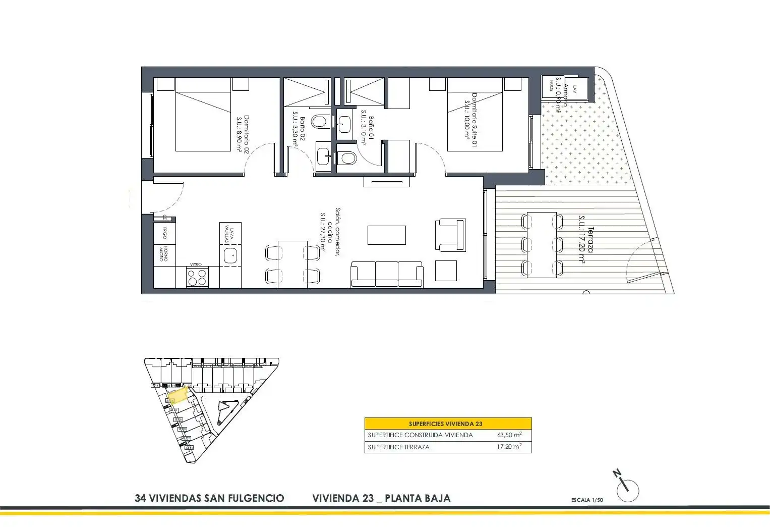 Bungalow con piscina en venta en San Fulgencio, imagen 26