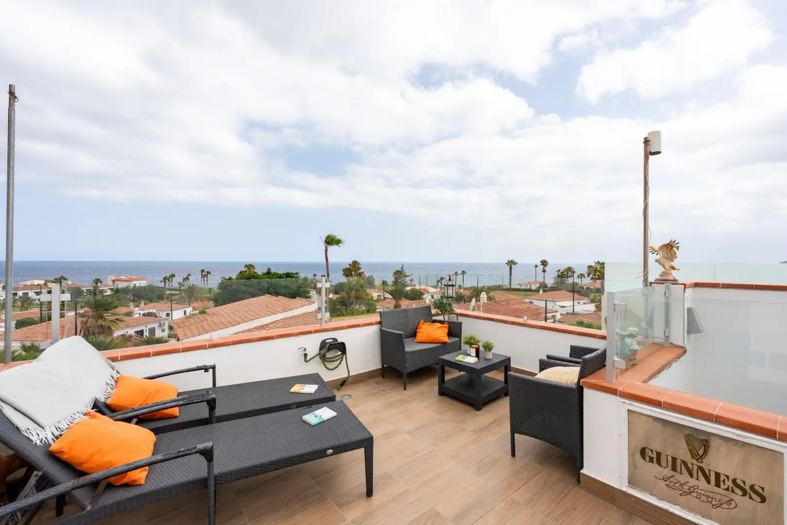Terrassa de Casa o xalet en venda en San Miguel de Abona amb Aire condicionat, Jardí privat i Terrassa
