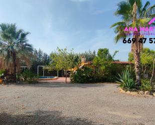 Jardí de Finca rústica en venda en Águilas amb Aire condicionat i Piscina