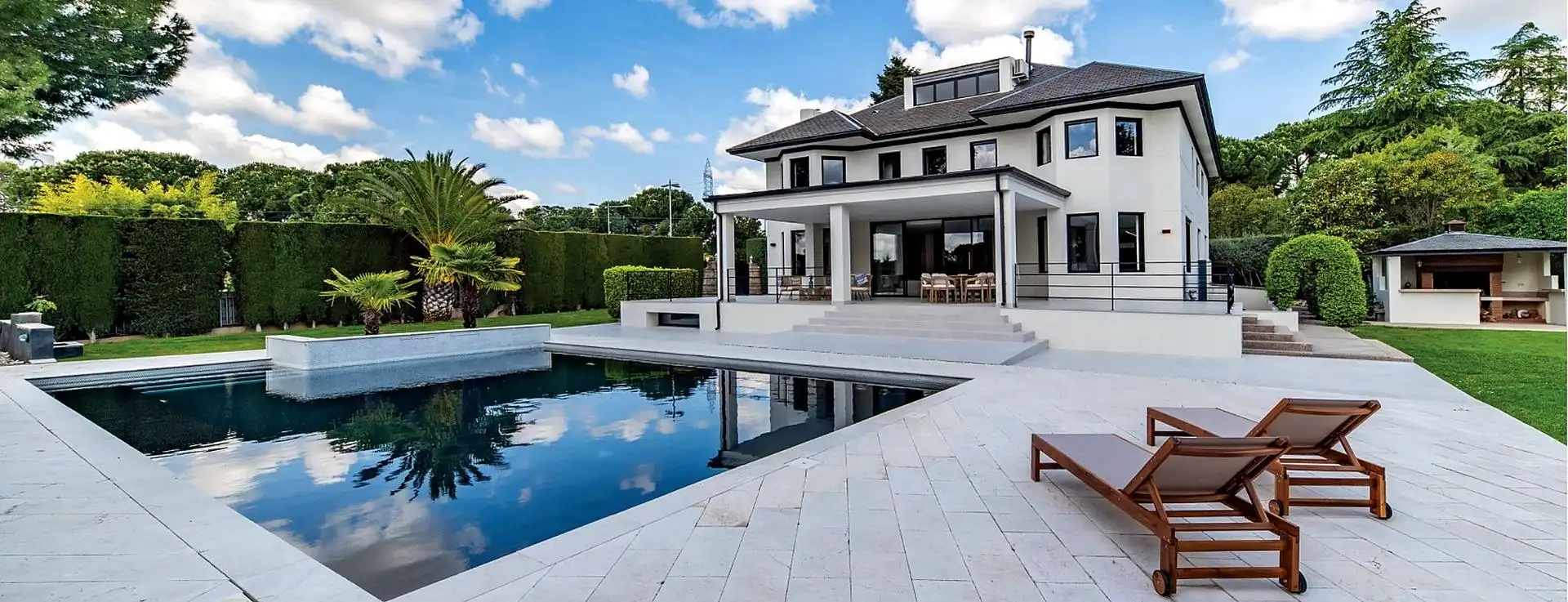 Terraza de Casa o chalet en venta en Boadilla del Monte con Calefacción y Piscina