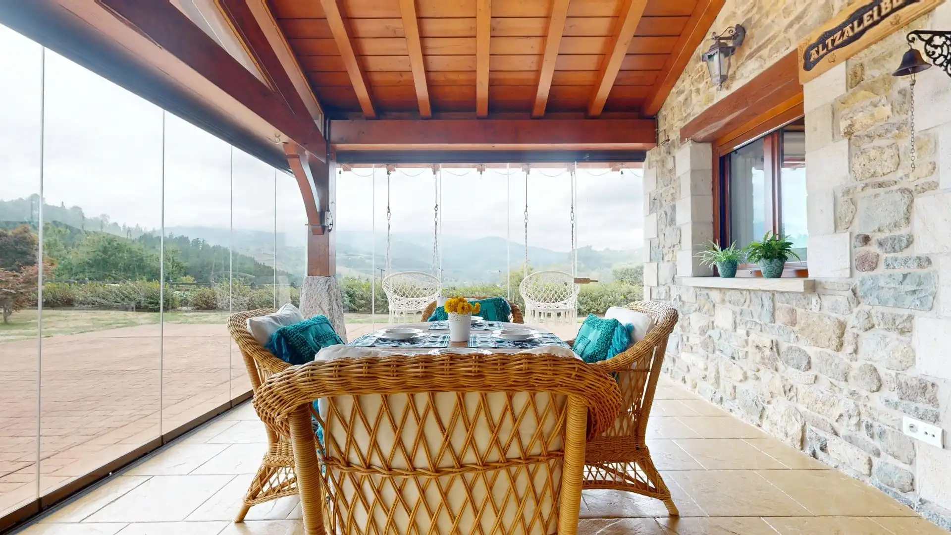 Casa a schiera con terrazza in vendita a Calle Barrio Ilunzar, imagen 81