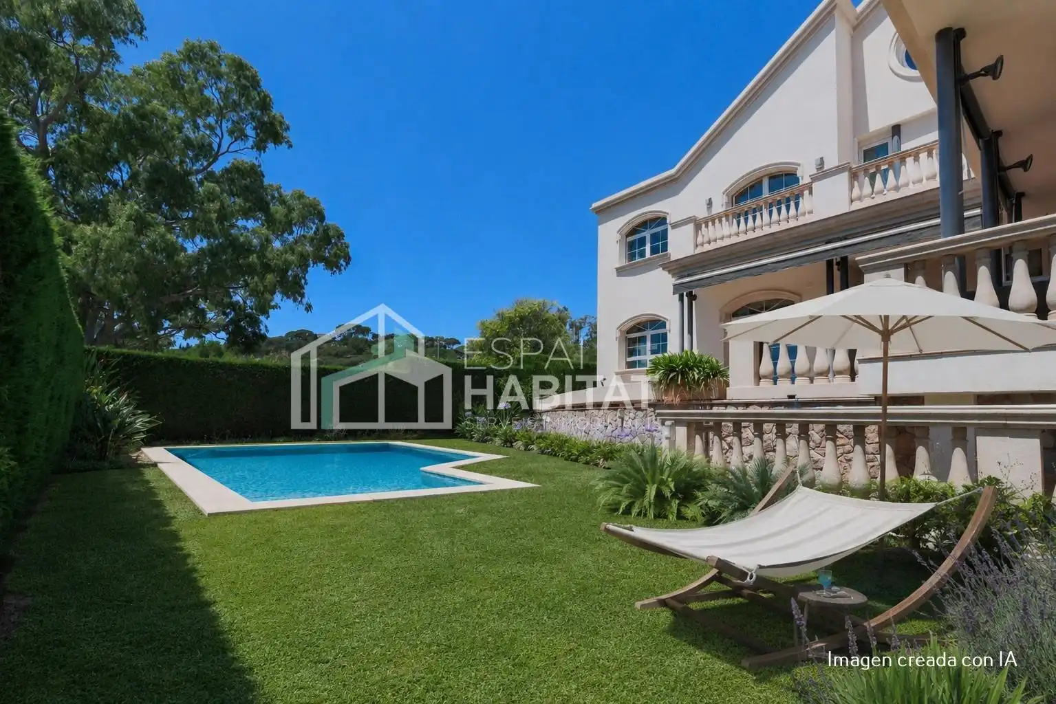 Jardí de Casa o xalet en venda en Vilassar de Dalt amb Calefacció, Jardí privat i Terrassa