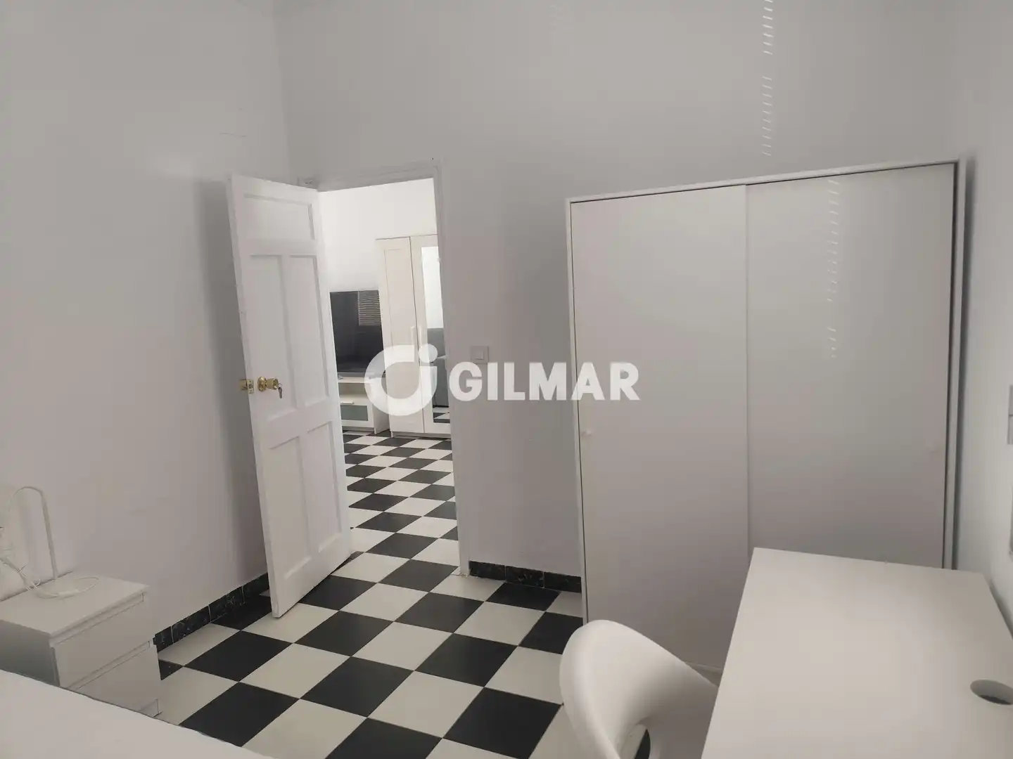 Schlafzimmer von Wohnung zur Miete in Sevilla mit Heizung und Möbliert