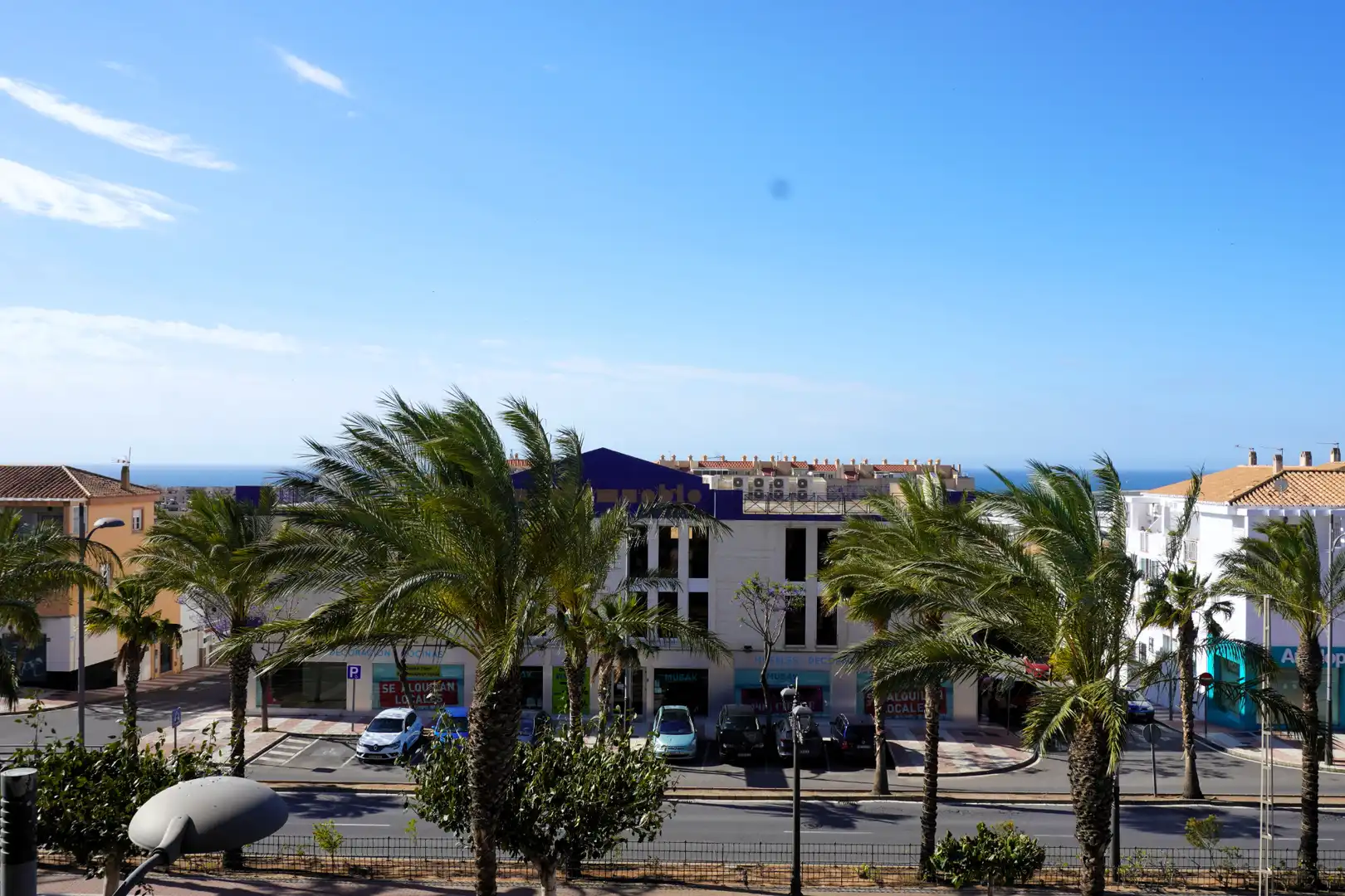 Vista exterior de Piso en venta en Roquetas de Mar con Aire acondicionado, Terraza y Amueblado
