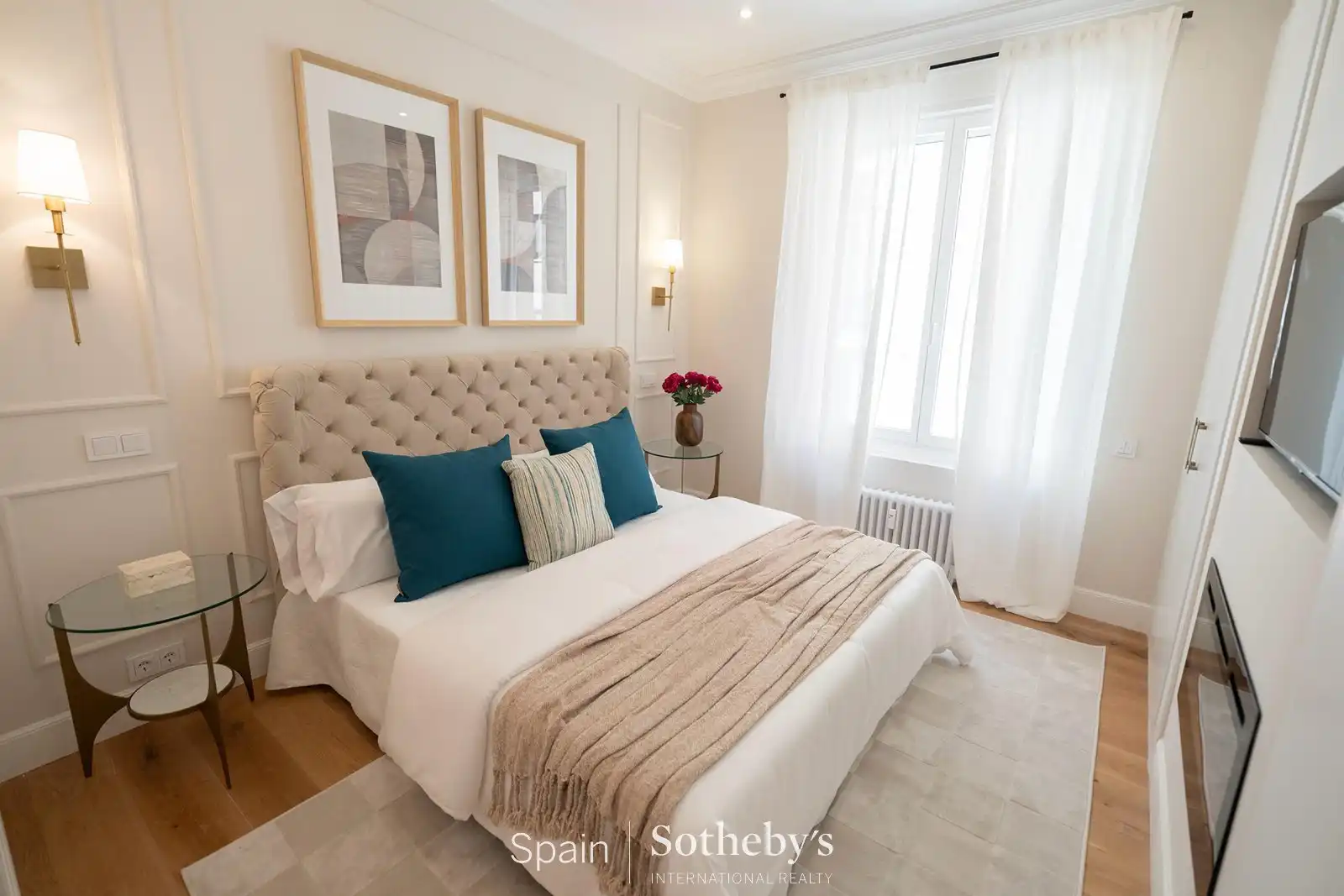 Schlafzimmer von Wohnungen zum Verkauf in Madrid mit Klimaanlage
