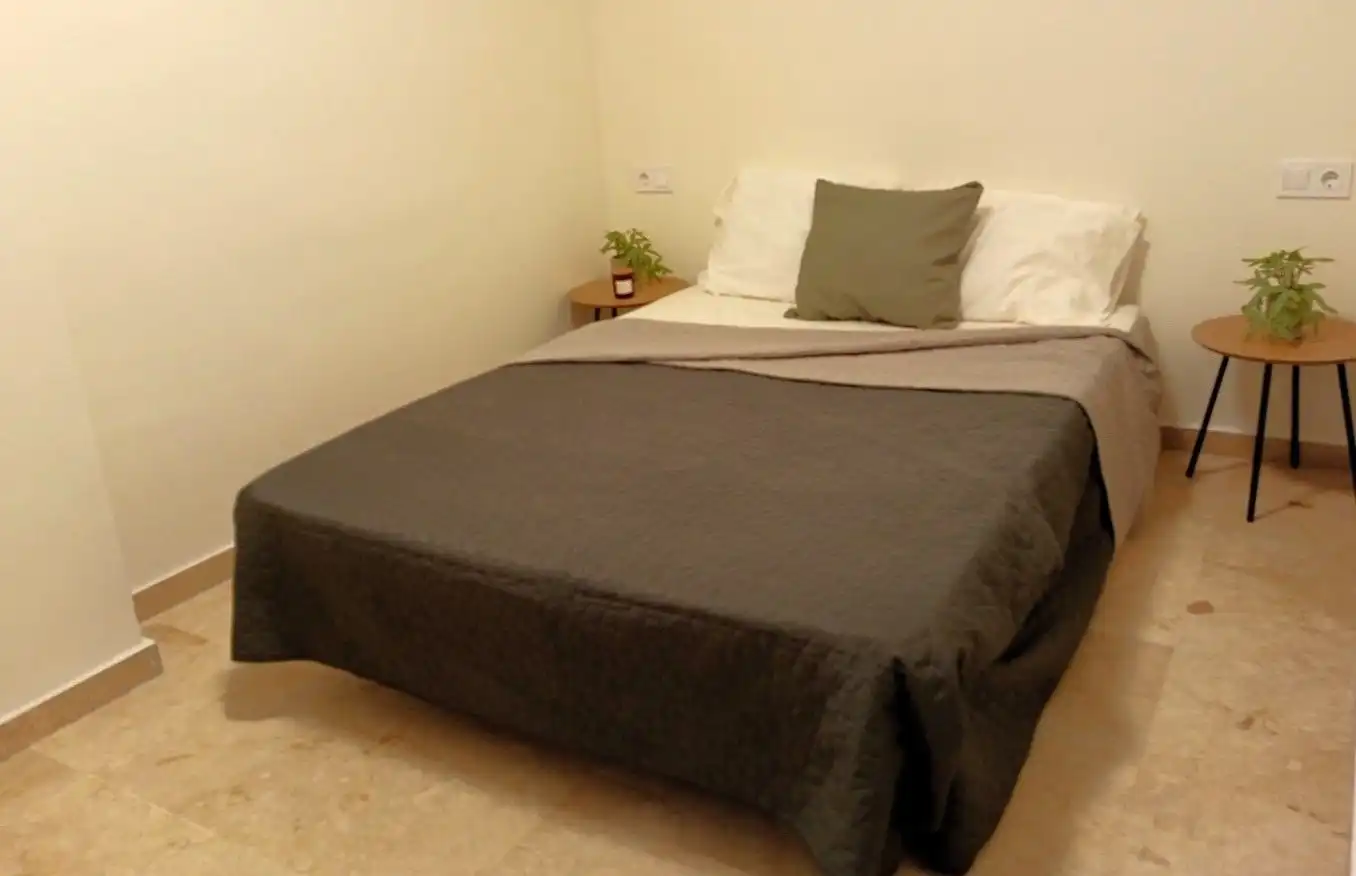 Bedroom of Flat for sale in Málaga