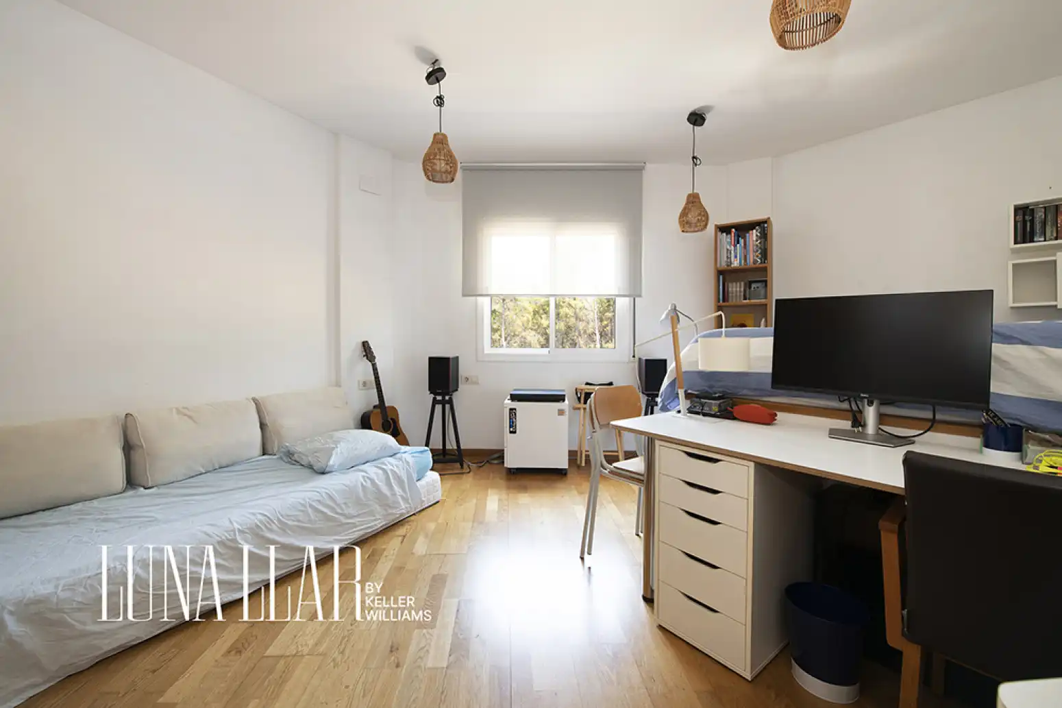 Schlafzimmer von Wohnung zum Verkauf in Castelldefels mit Klimaanlage, Heizung und Parkett