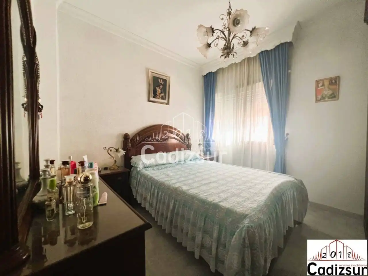Schlafzimmer von Wohnung zum Verkauf in Cádiz mit Klimaanlage und Terrasse