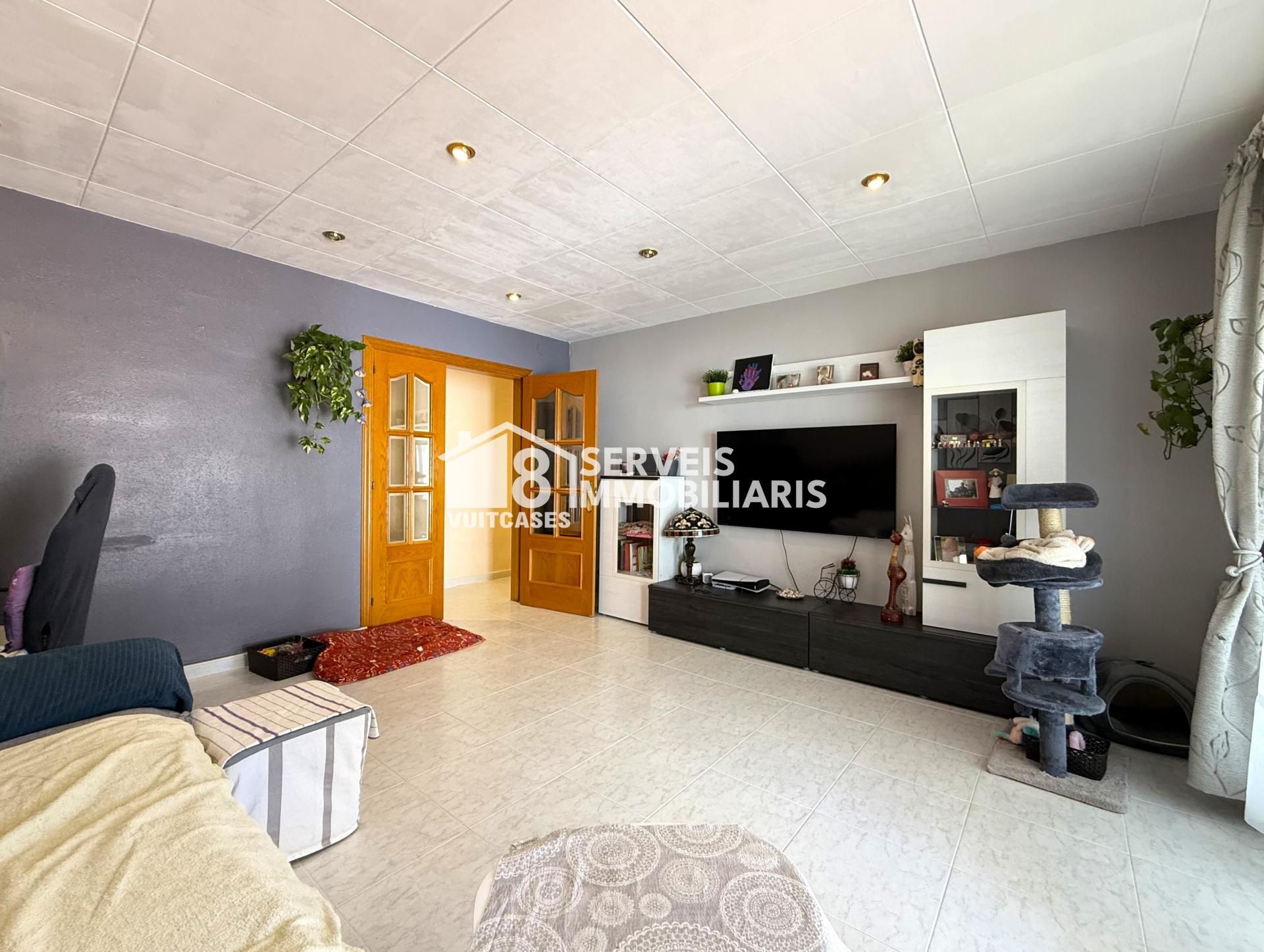 Living room of Flat for sale in Canet de Mar  with Heating, Terrace and Oven