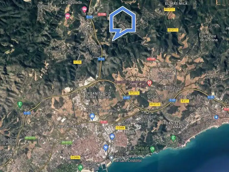 Residential land for sale in Canyelles, imagen 5