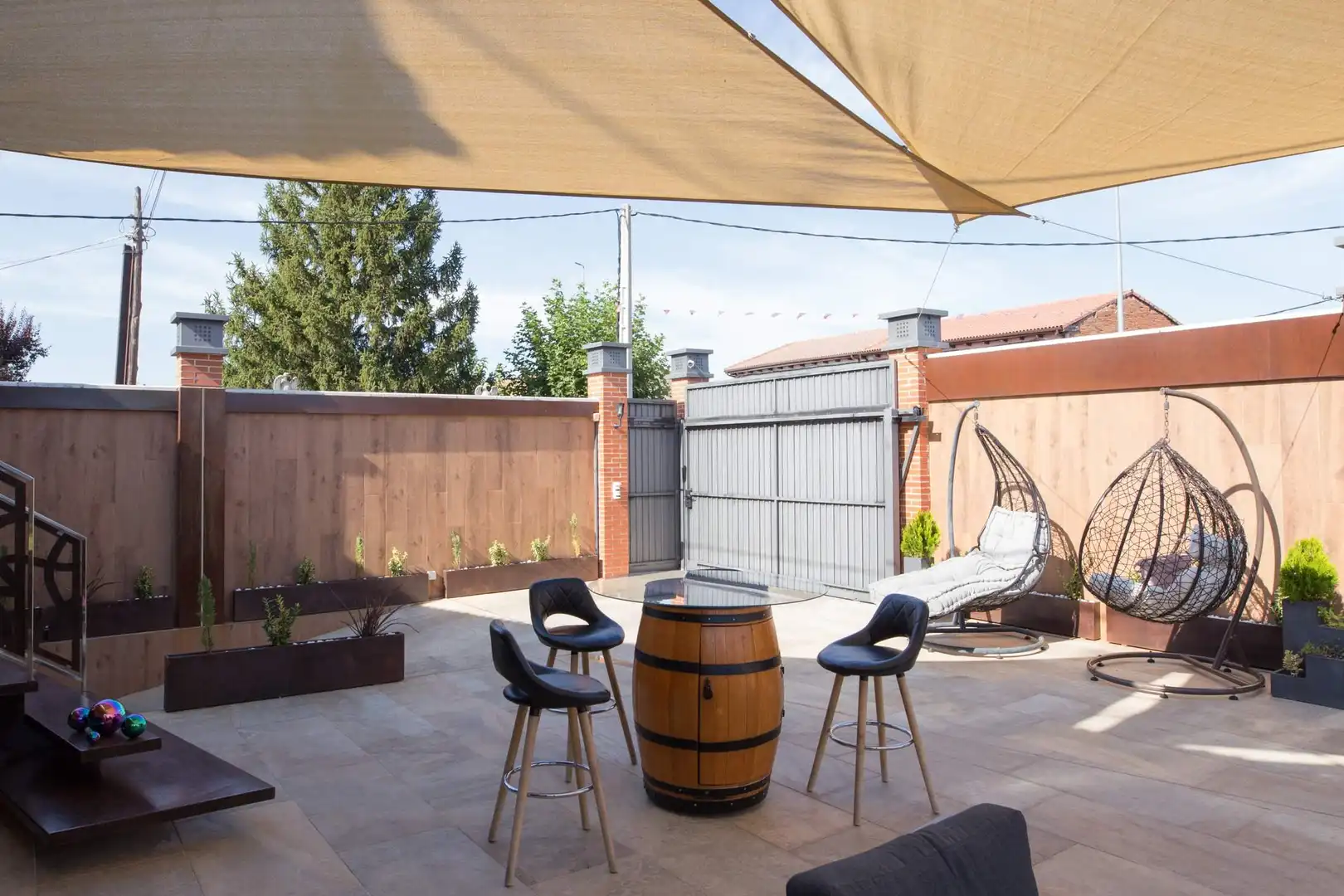 Terraza de Casa o chalet en venta en Villaturiel