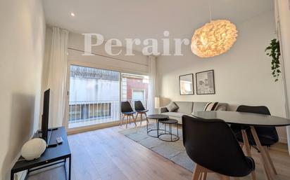 Living room of Flat to rent in  Barcelona Capital  with Air Conditioner and Heating