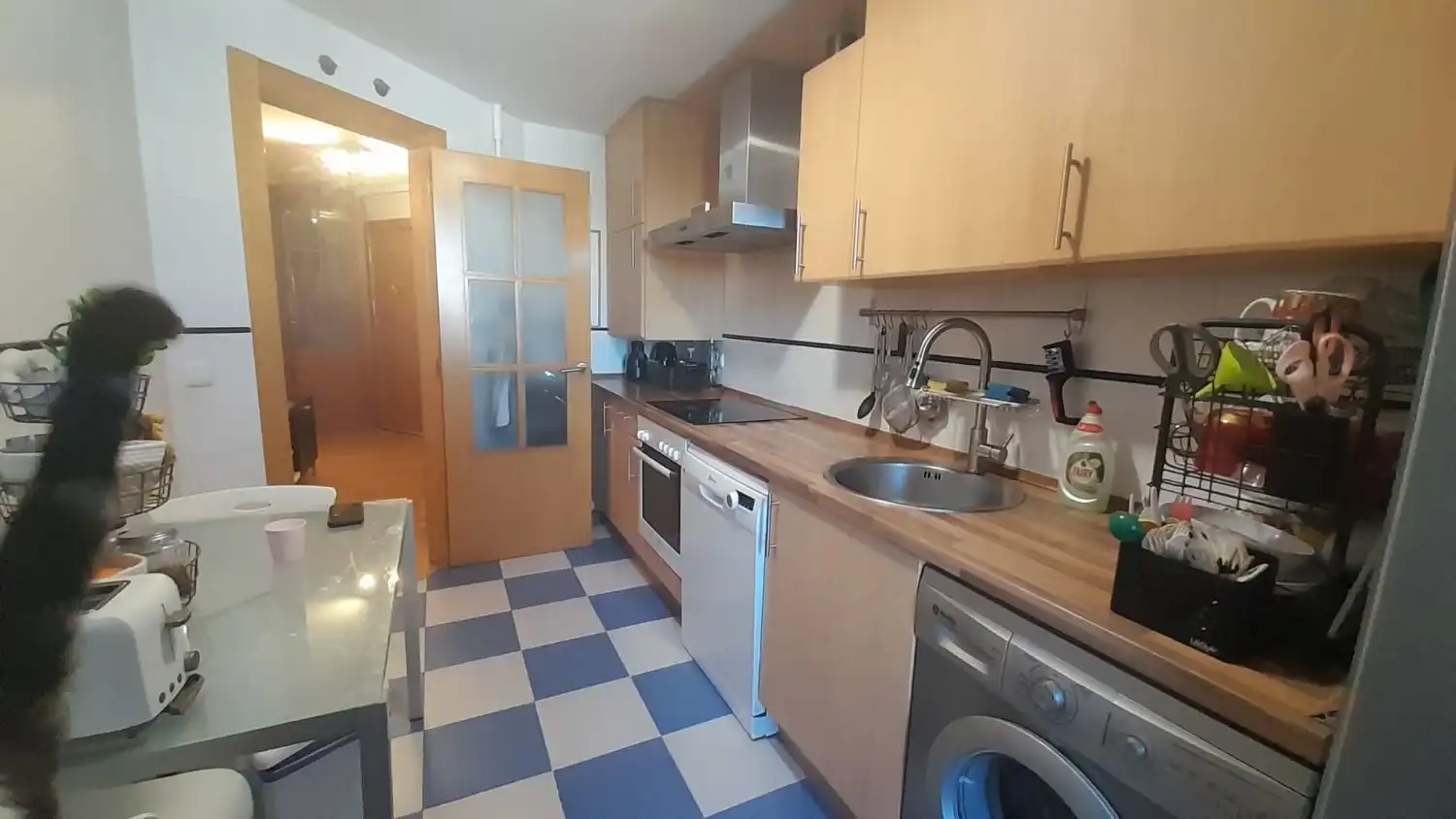 Kitchen of Flat for sale in Doñinos de Salamanca  with Heating, Terrace and Storage room