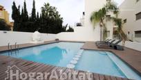 Swimming pool of Flat for sale in Dénia  with Air Conditioner, Heating and Private garden