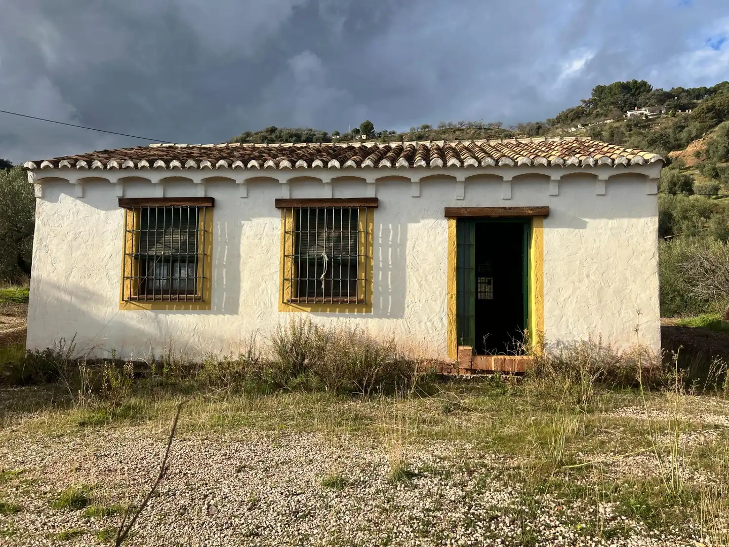 Vista exterior de Casa o xalet en venda en Riogordo