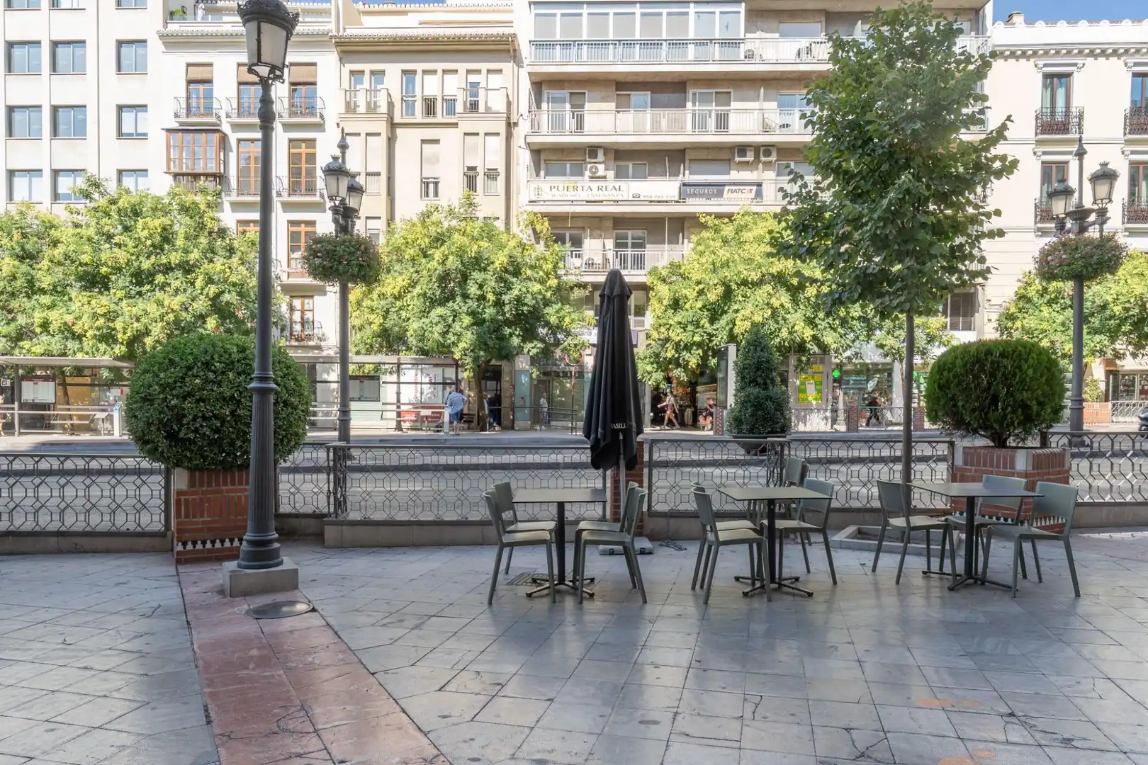 Terrace of Flat for sale in Granada  with Air Conditioner and Heating