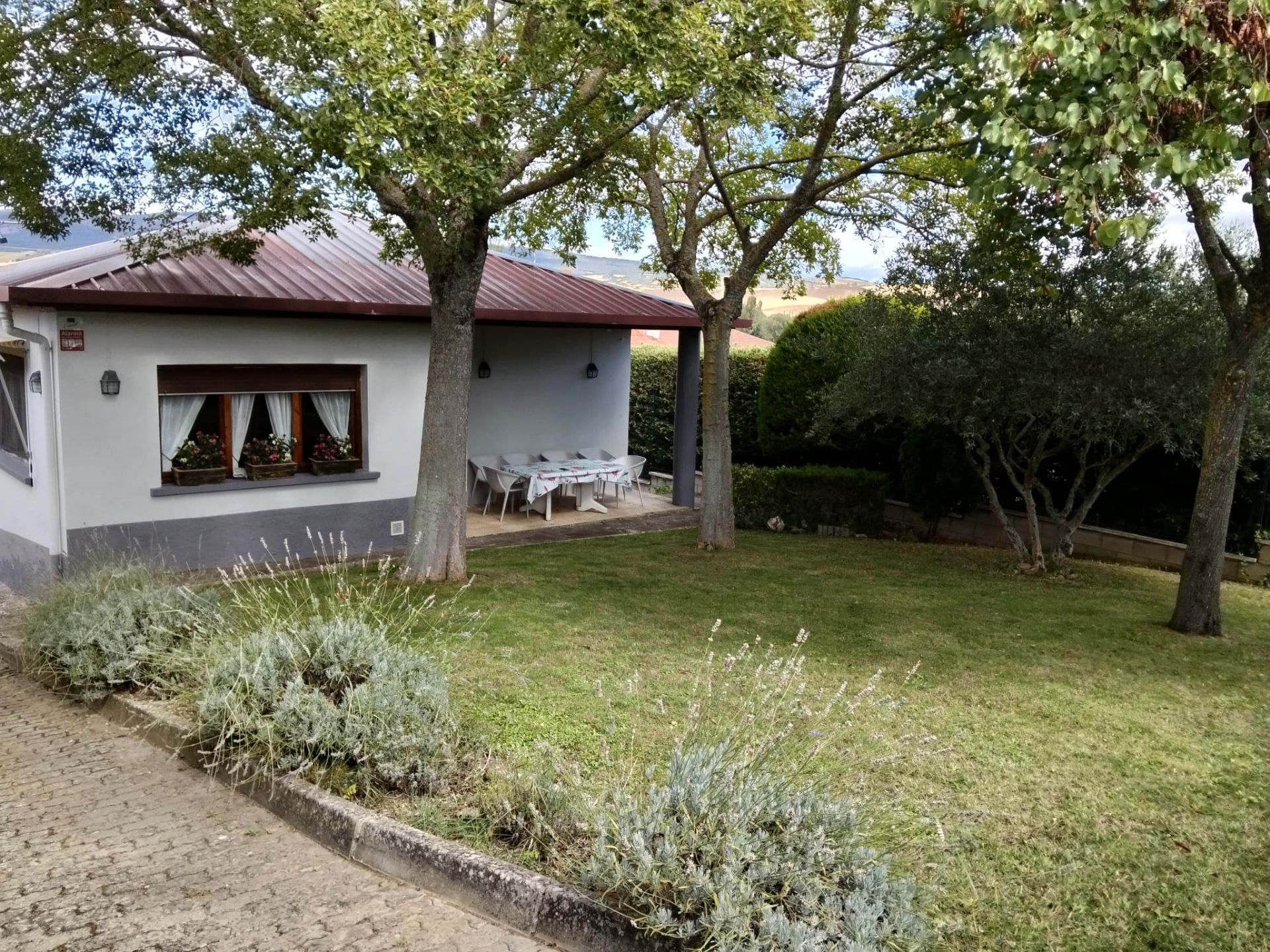 Jardín de Casa o chalet en venta en Enériz / Eneritz con Calefacción, Jardín privado y Piscina