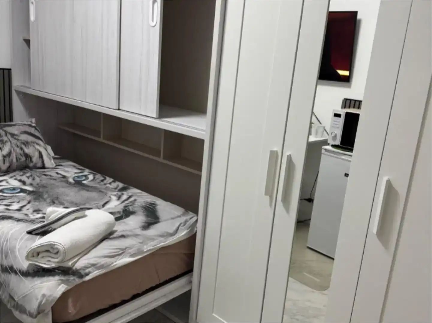 Schlafzimmer von Wohnung zur Miete in Paracuellos de Jarama mit Möbliert