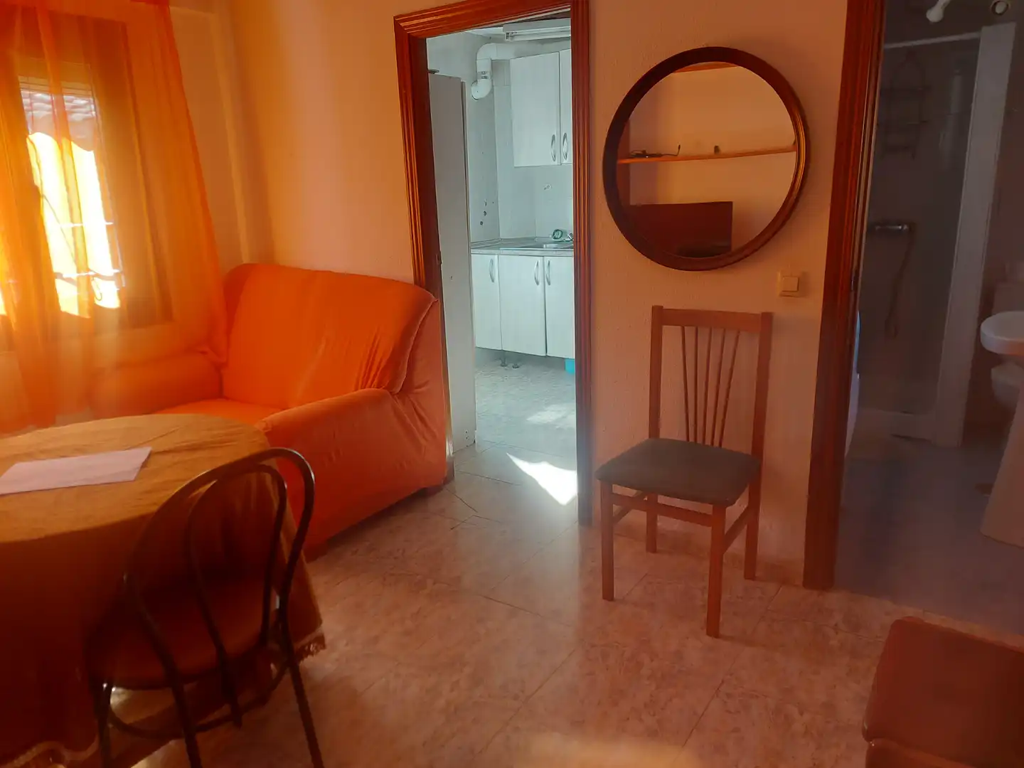 Sala de estar de Piso de alquiler en Toledo con Calefacción, Amueblado y Horno