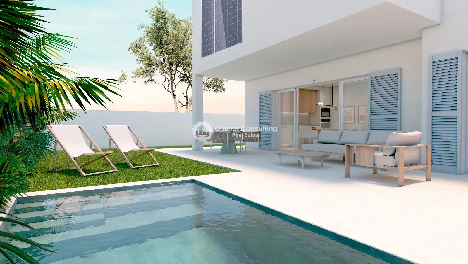 Piscina de Apartament en venda en Pilar de la Horadada amb Aire condicionat, Calefacció i Jardí privat
