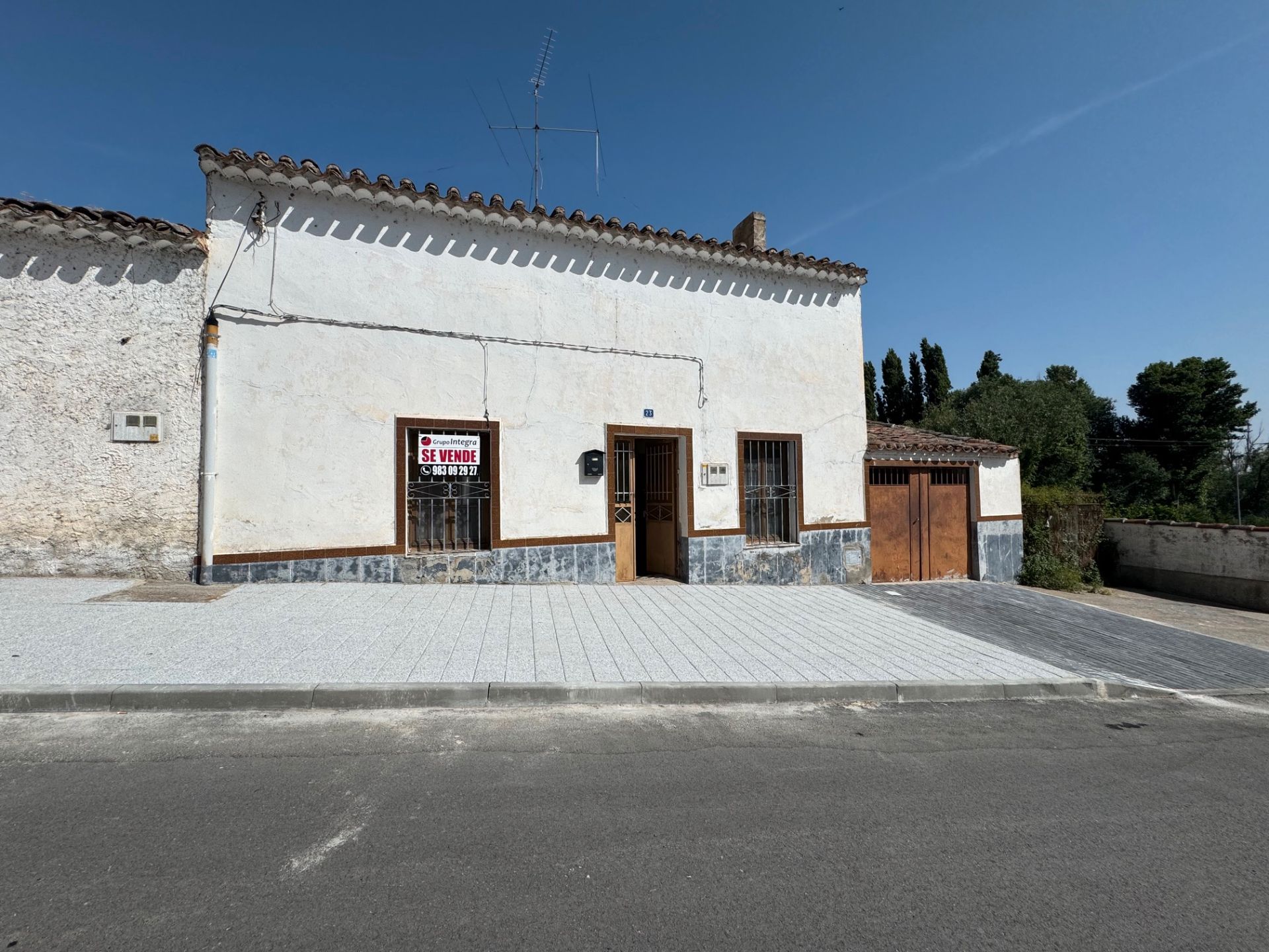 Außenansicht von Country house zum Verkauf in Castronuño mit Privatgarten, Abstellraum und Möbliert