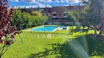 Swimming pool of Single-family semi-detached for sale in Valladolid Capital  with Heating, Terrace and Storage room