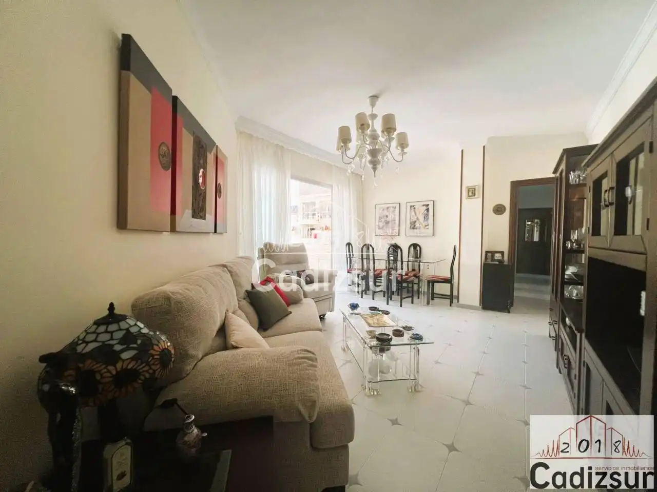 Sala de estar de Piso en venta en Cádiz con Aire acondicionado y Amueblado